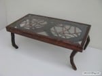 Dark Stained Mountain Laurel Coffee Table