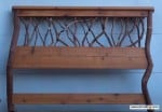 Rustic Branch Headboard