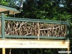 Railing with Custom Newel Post