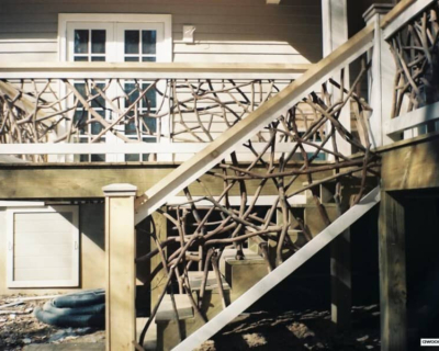 Deck Stairs Railing