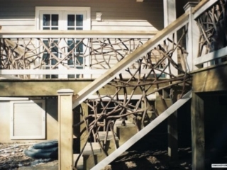 Deck Stairs Railing