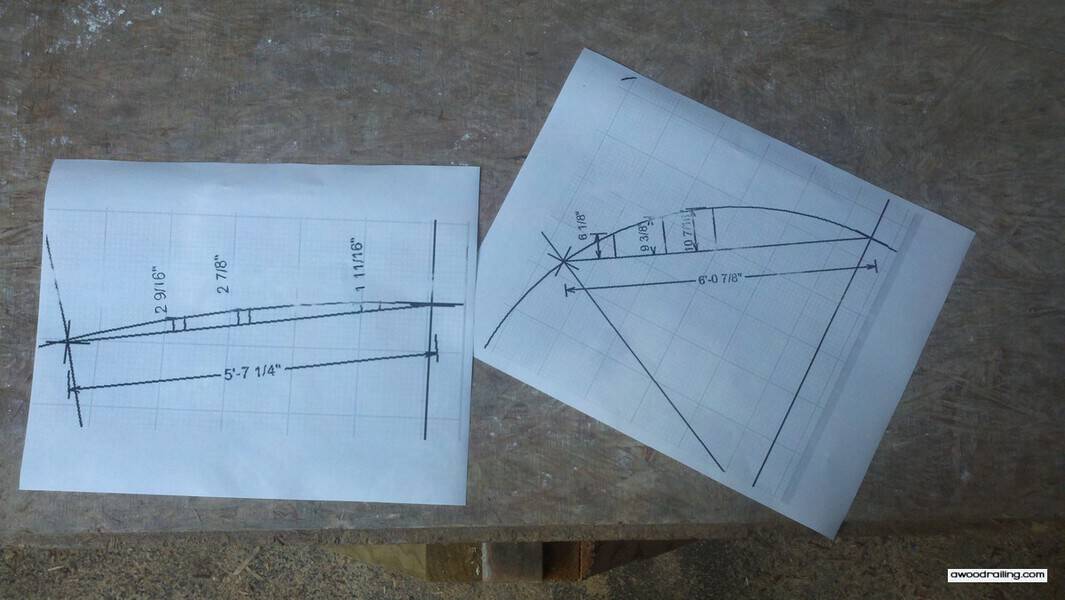 Curved Railing Plans