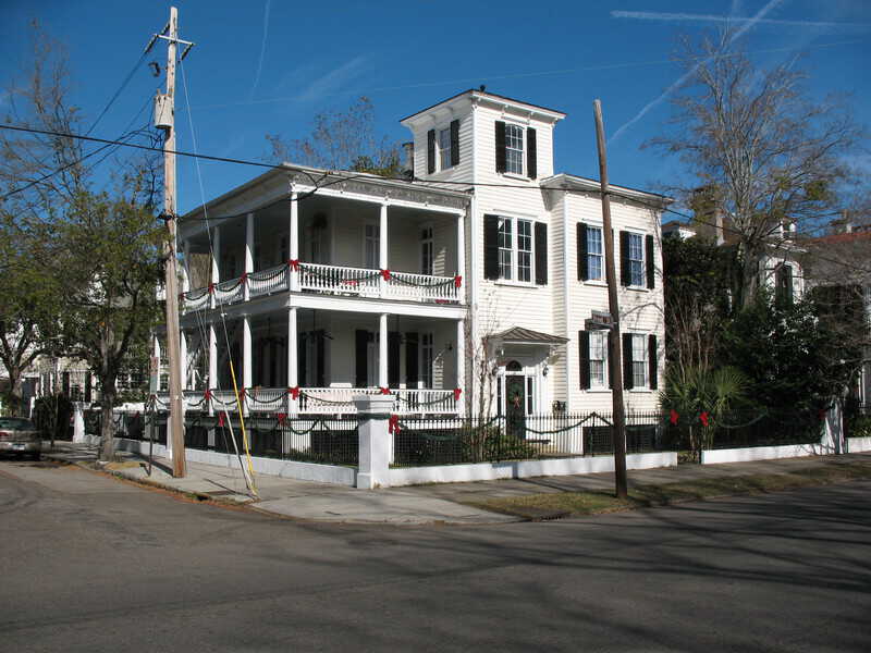 Charleston SC Home with Widow's Walk