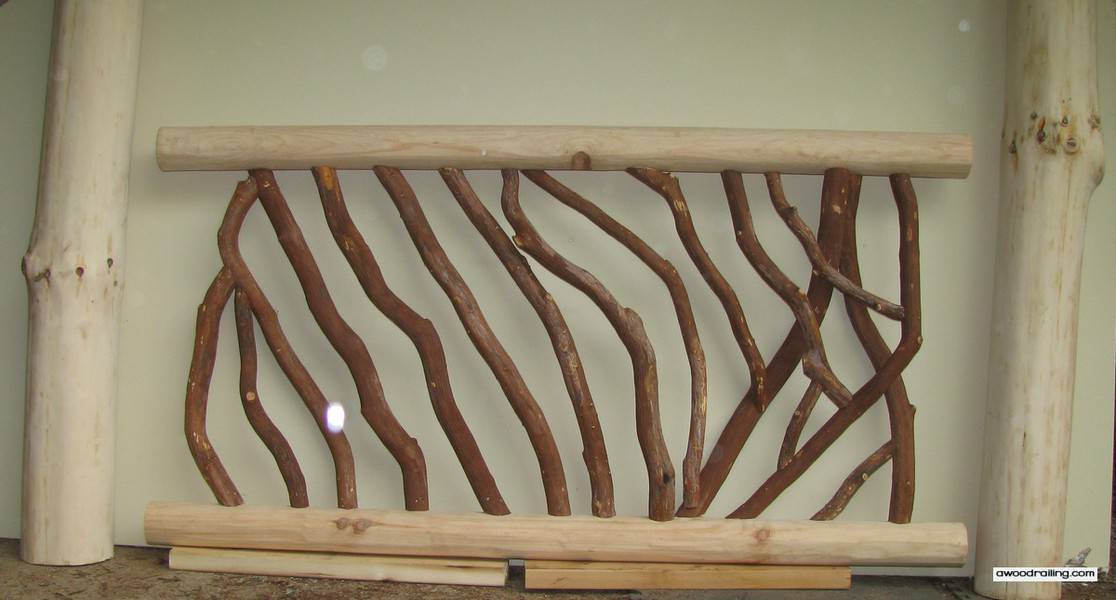 Log Railing