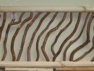 Pine Log Handrail