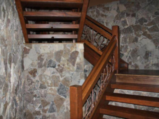 Wood Stair Hand Railing