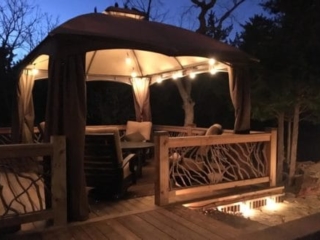 Multiple Types Of Deck Lighting