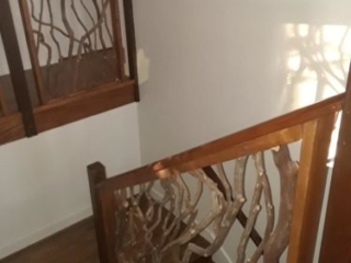 Sunlit Stairwell California