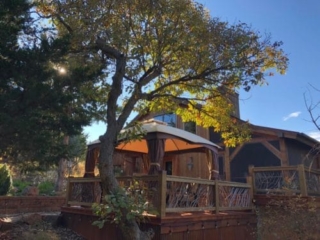Tree Shades The Deck