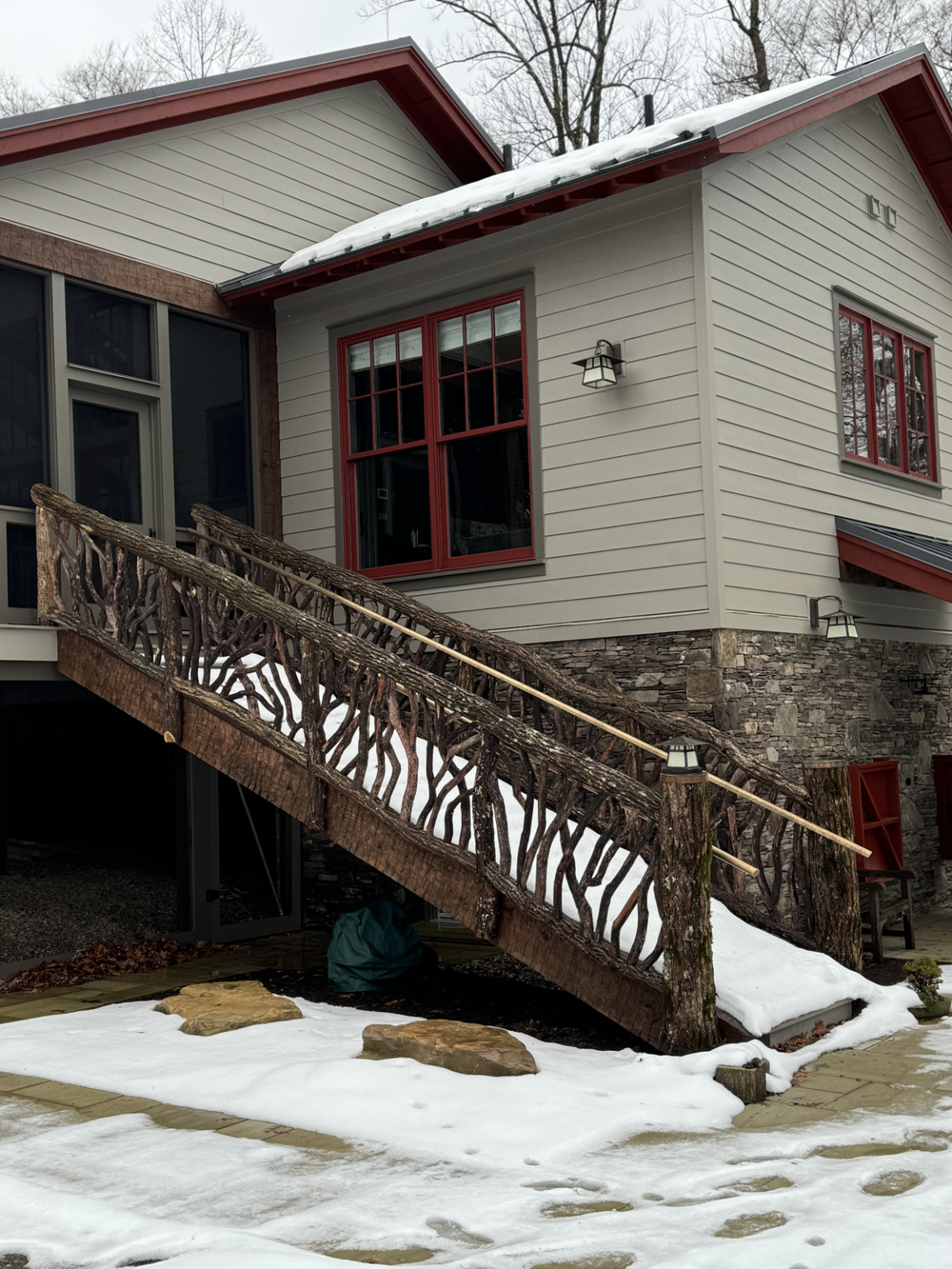 Full Branch Banister and Baluster Handrails