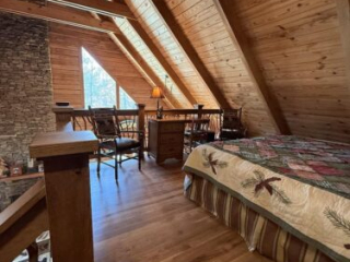 Gainesville GA, Top Of Stairs Complete Wooden Loft