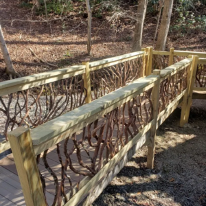 Topton NC Wood Railing