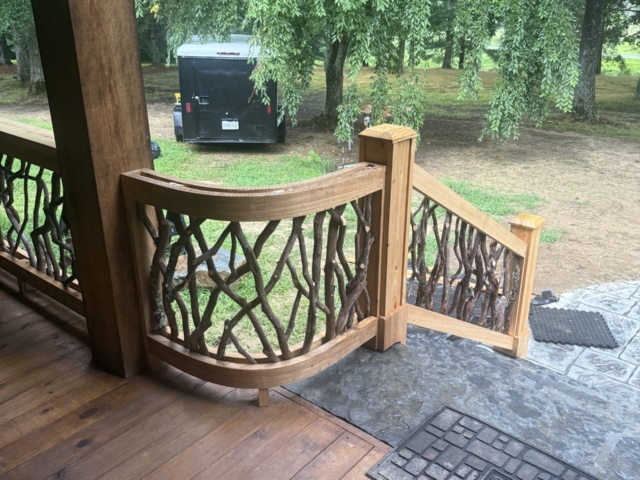 Henagar AL Stick Finish Railing