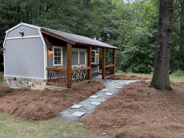 Loganville GA Wood Custom Railing