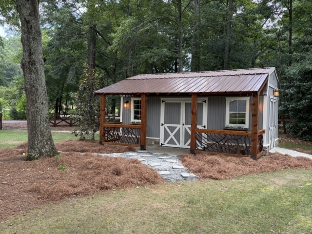 Loganville GA Wood Outer Railing