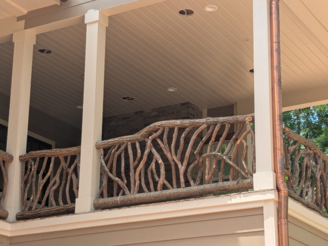 Toccoa GA Home Porch Railing