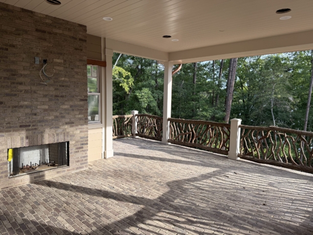 Toccoa GA Front Railing