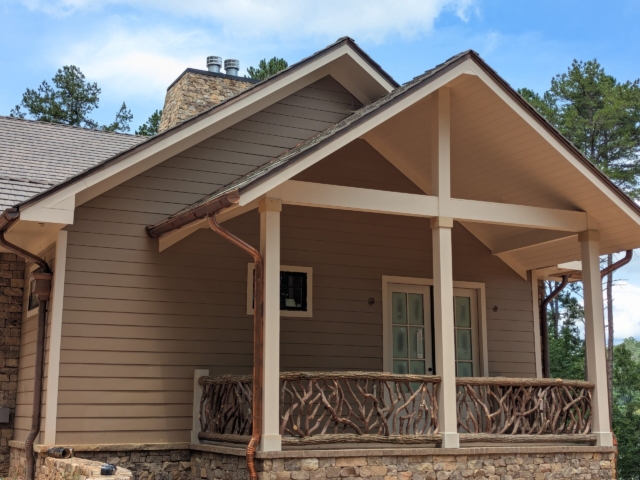 Toccoa GA Home Side Railing