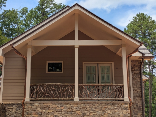 Toccoa GA Home Top Railing