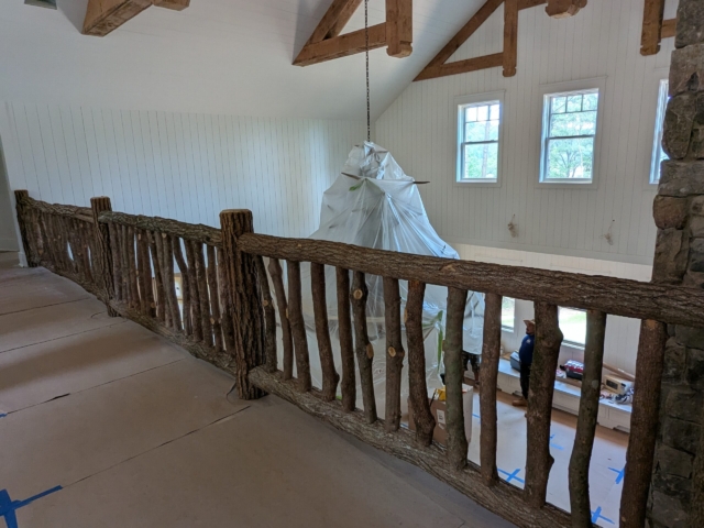 Toccoa GA Inner Wood Railing