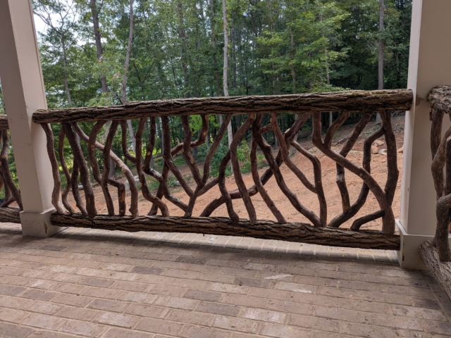 Toccoa GA Porch Railing