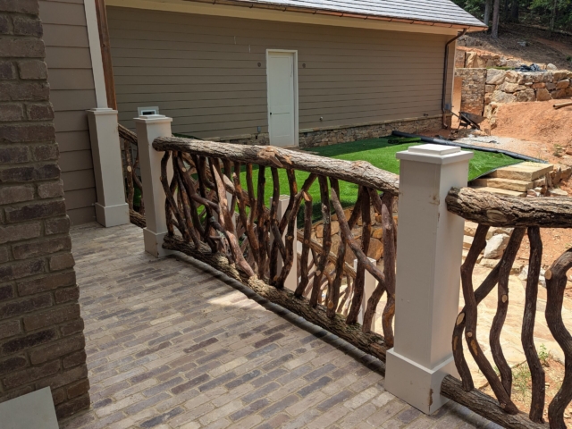 Toccoa GA Side Path Railing