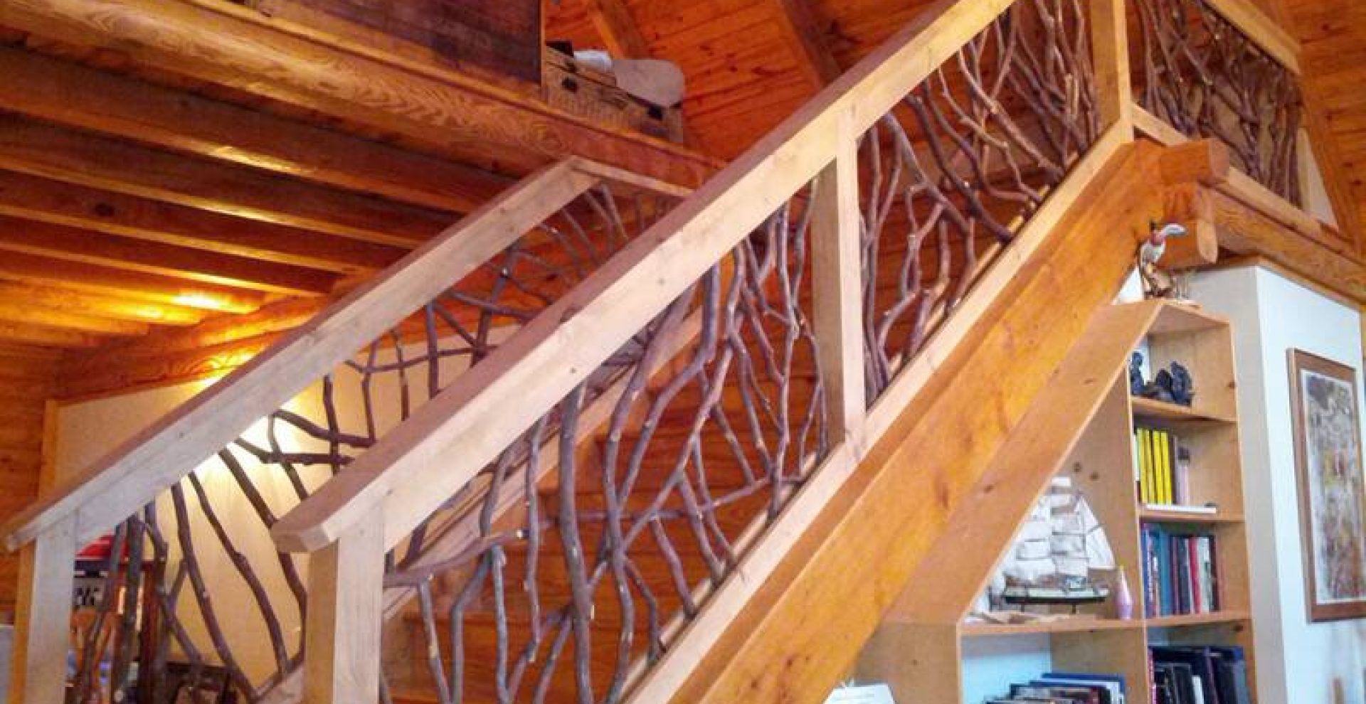 laurel stair railing