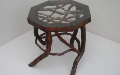 Rustic Mountain Laurel Branch Table