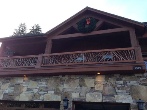 Exterior Wood Handrails