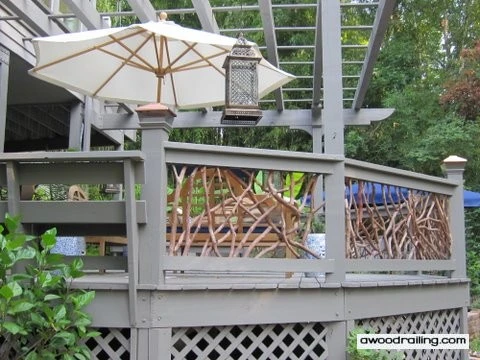 Atlanta, GA Deck Railing Gray
