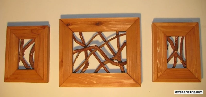 Rustic Mountain Laurel Picture Frames