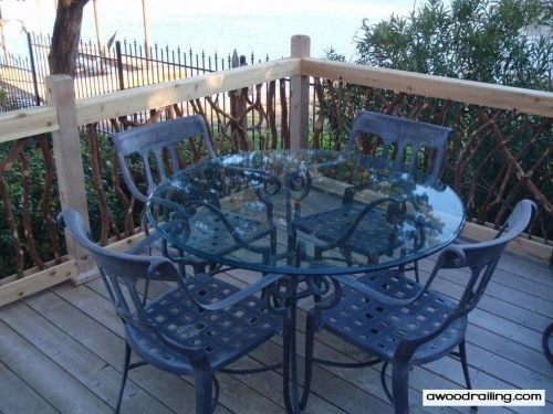 Deck Furniture Railing