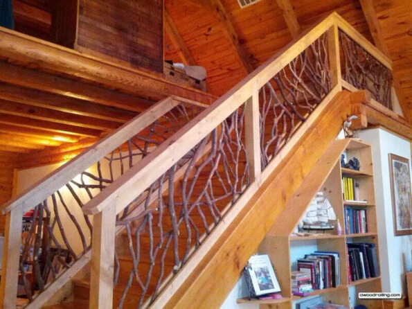 laurel stair railing