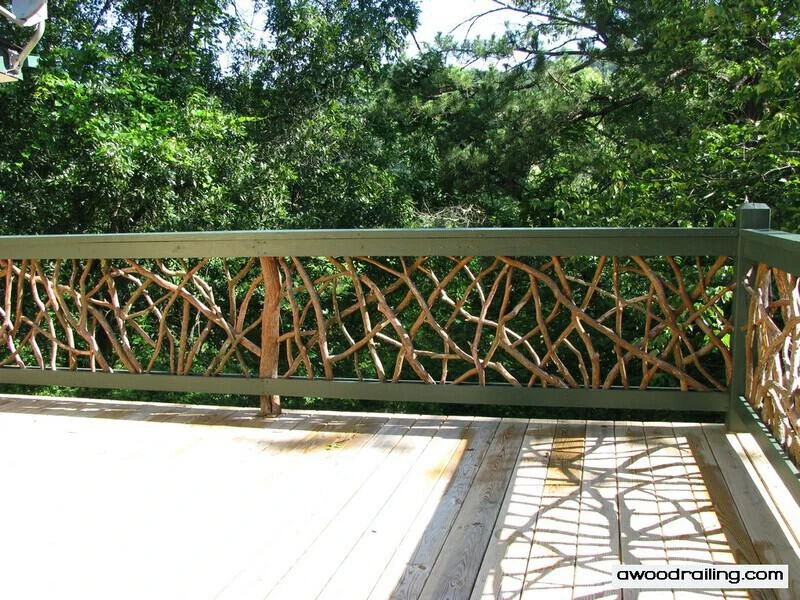 Wooden Outdoor Handrails