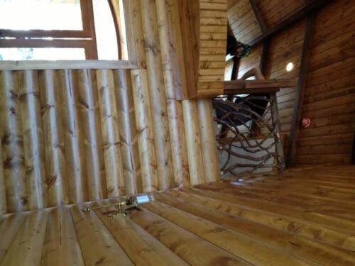 Curved Balcony Handrail Installed In Atlanta