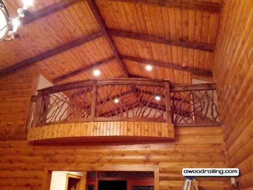 Curved Balcony Railing
