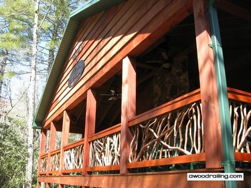 Highlands Nc Cabin Handrails