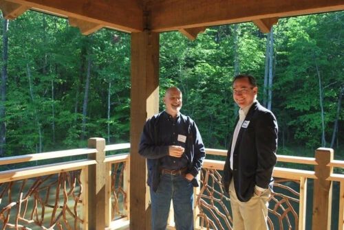 Porch Handrail