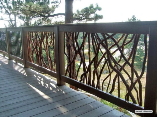 Deck Railing Installed In Colorado
