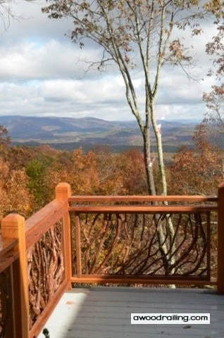 Mountain Deck Handrail