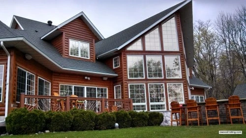 Minnesota Lake Home Deck Railing