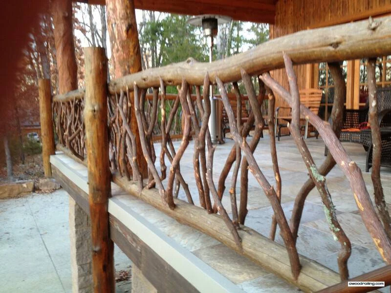 Carpentry Skills for Branch and Log Railing