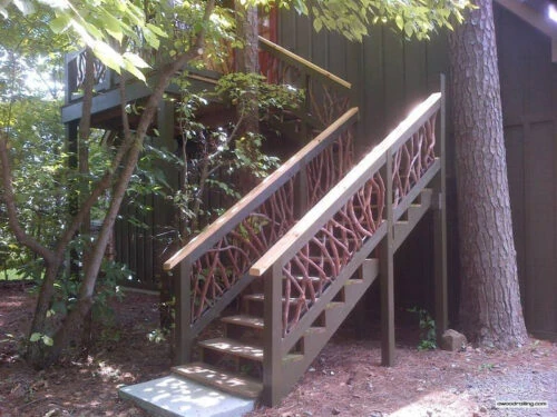Asheville, Nc Wood Railing