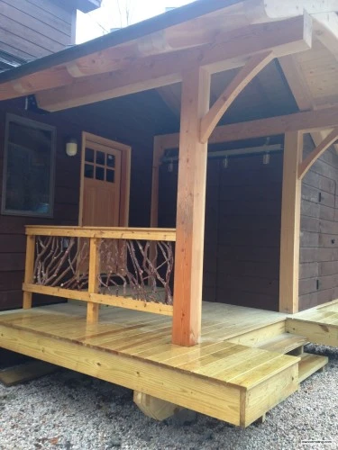 Vermont Porch Railing