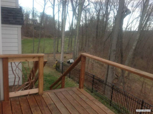 Combination Of Deck Railing Materials