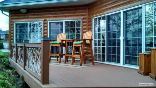 Wood Railing And Deck Furniture