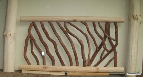 Log Railing