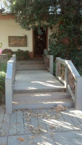 Mountain Laurel Handrail Installed In Palo Alto, Ca