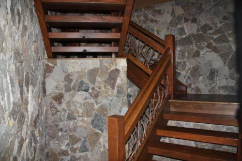 Wood Stair Hand Railing