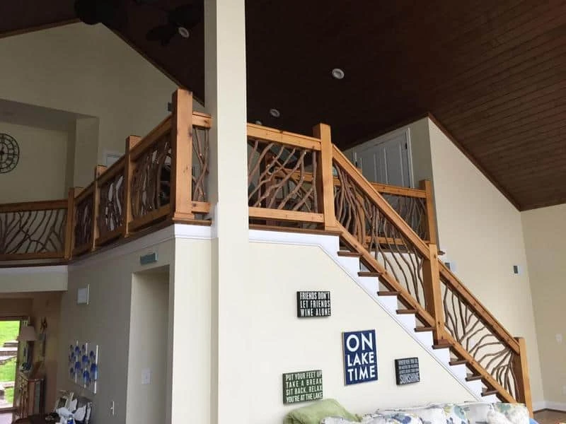 Wooden Handrails for Steps